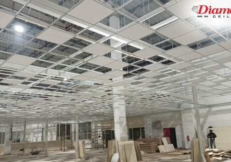 False ceiling installation